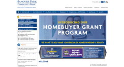 Desktop Screenshot of hanoverparkbank.com